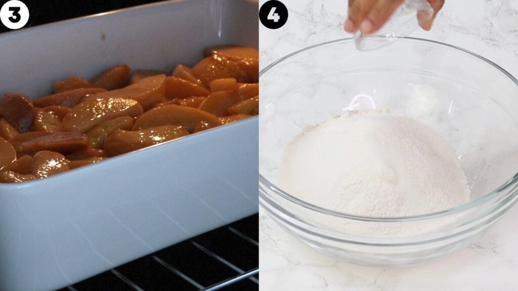 peach cobbler