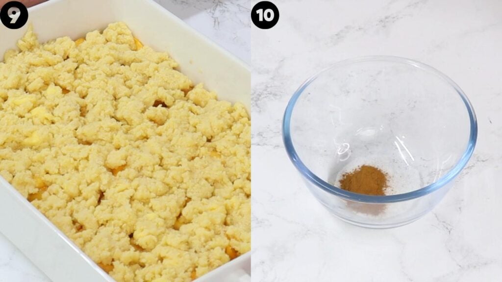 peach cobbler
