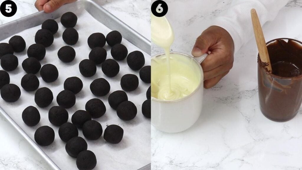 chocolate cake pops