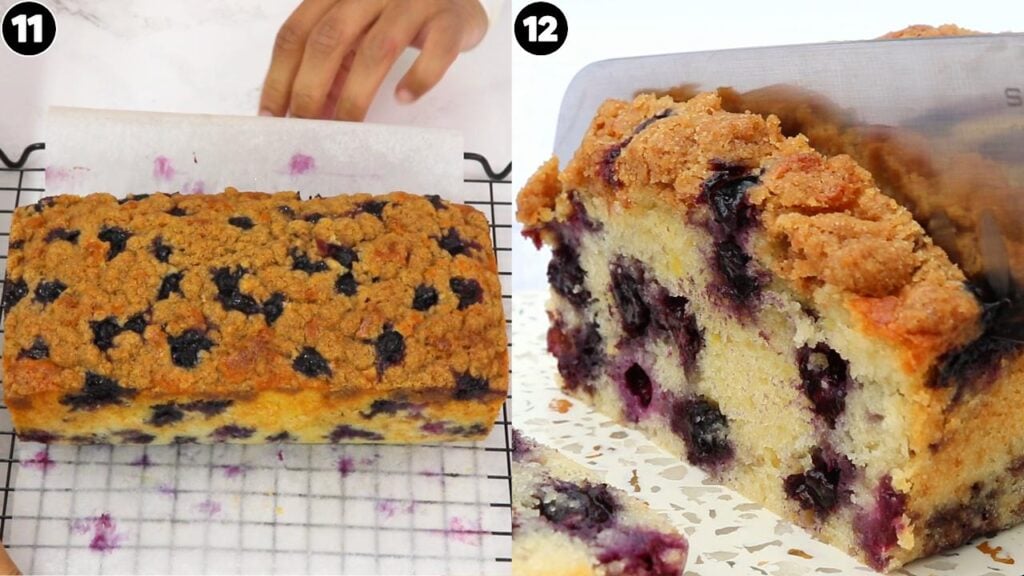 blueberry bread - Cakes by MK blueberry bread