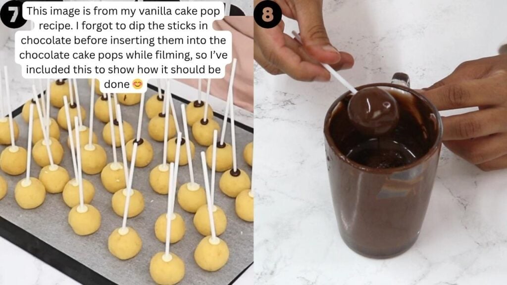 chocolate cake pops