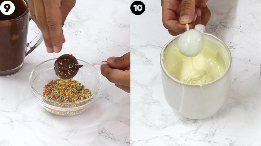 chocolate cake pops