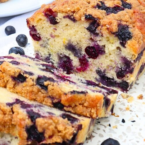 blueberry bread - Cakes by MK blueberry bread