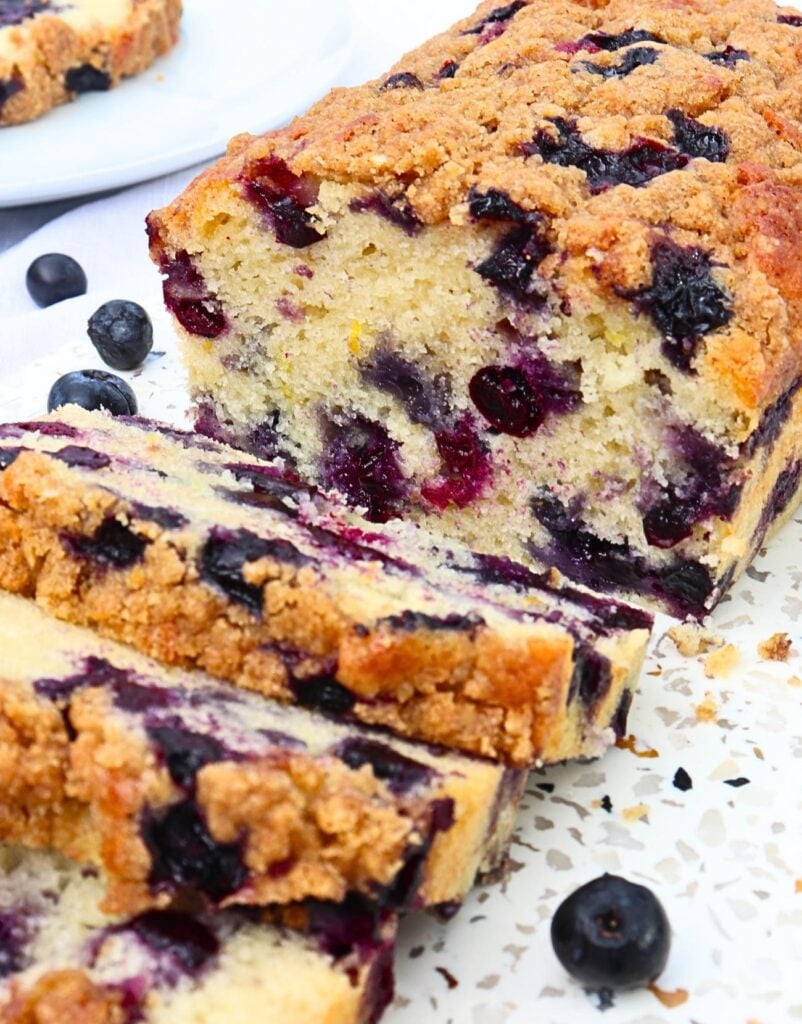 blueberry bread - Cakes by MK blueberry bread